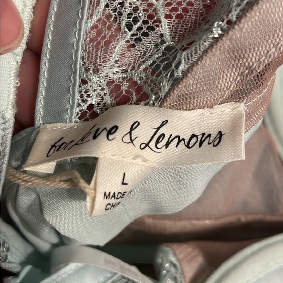 NWT For Love & Lemons Corset Bustier Hi Lo Gown - Picture 7 of 7